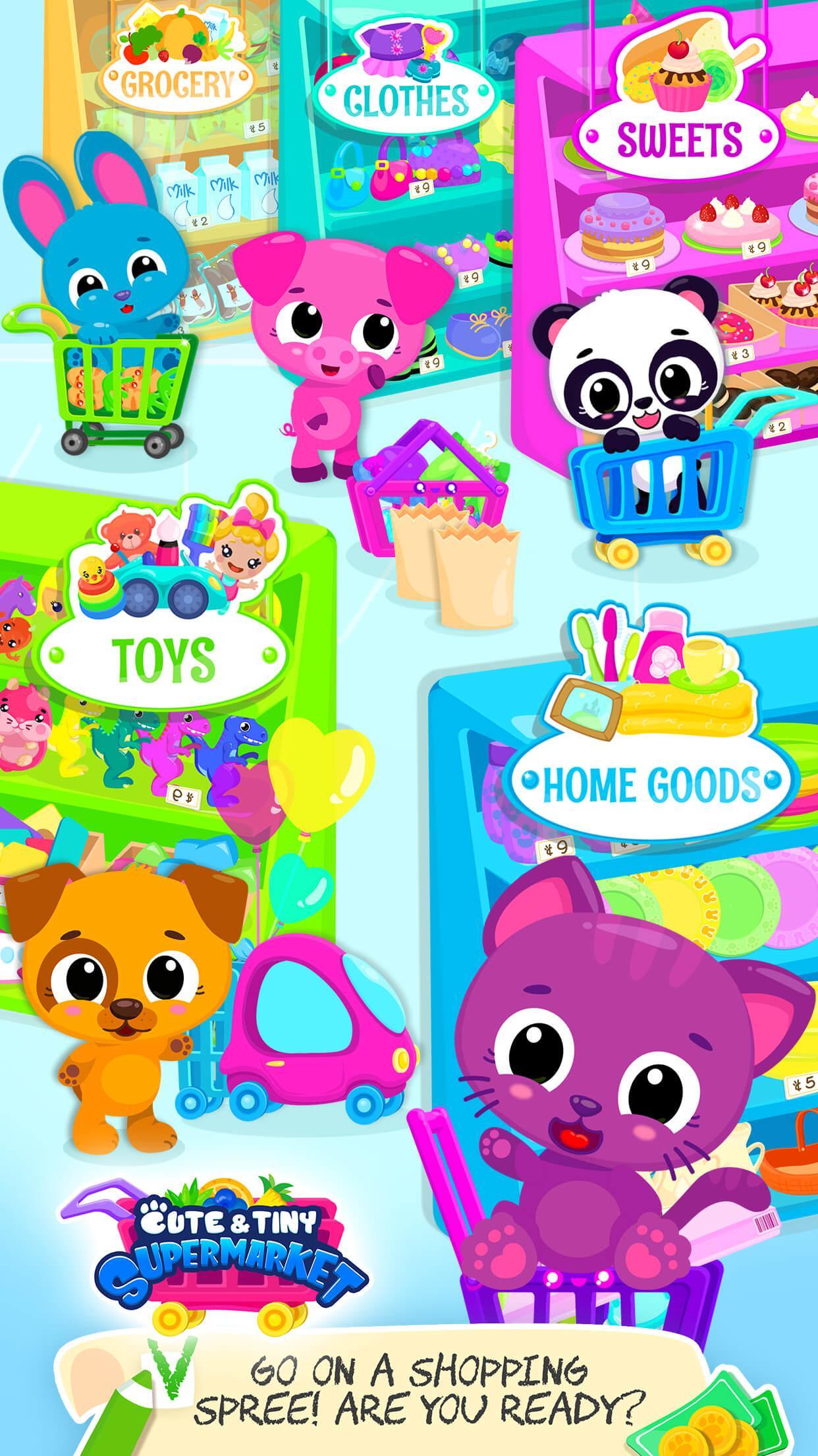 Cute Tiny Supermarket Baby Pets Go Shopping For Android Apk Download