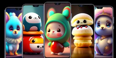kawaii wallpapers 2023 poster