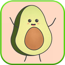 APK Cute Avocado Wallpaper