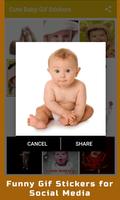 Baby Gif Stickers capture d'écran 1