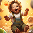Cute Baby Wallpapers HD icon