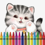 Leuk kat kleurboek
