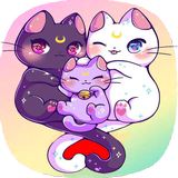 cute cats Wallpaper ikon