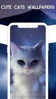 Cute Cats Wallpaper اسکرین شاٹ 1