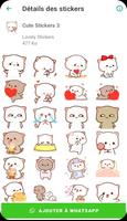 Cute Mochi Sticker ảnh chụp màn hình 2