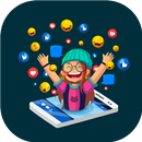 Cute Character stickers APK