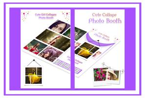 Cute Collage Photo Booth Affiche
