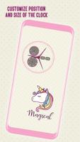 Cute Clock Widget for Home Screen 截圖 3