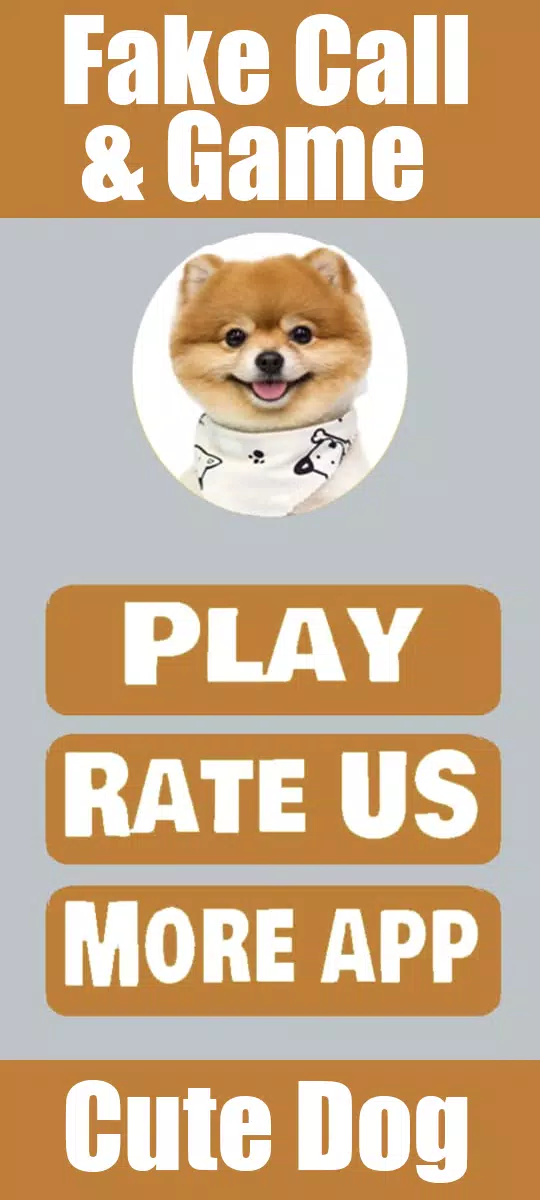 Tải xuống APK Fake Call Cute Dog Game cho Android