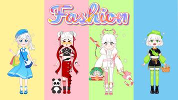 Cute Doll - Dress Up Game पोस्टर