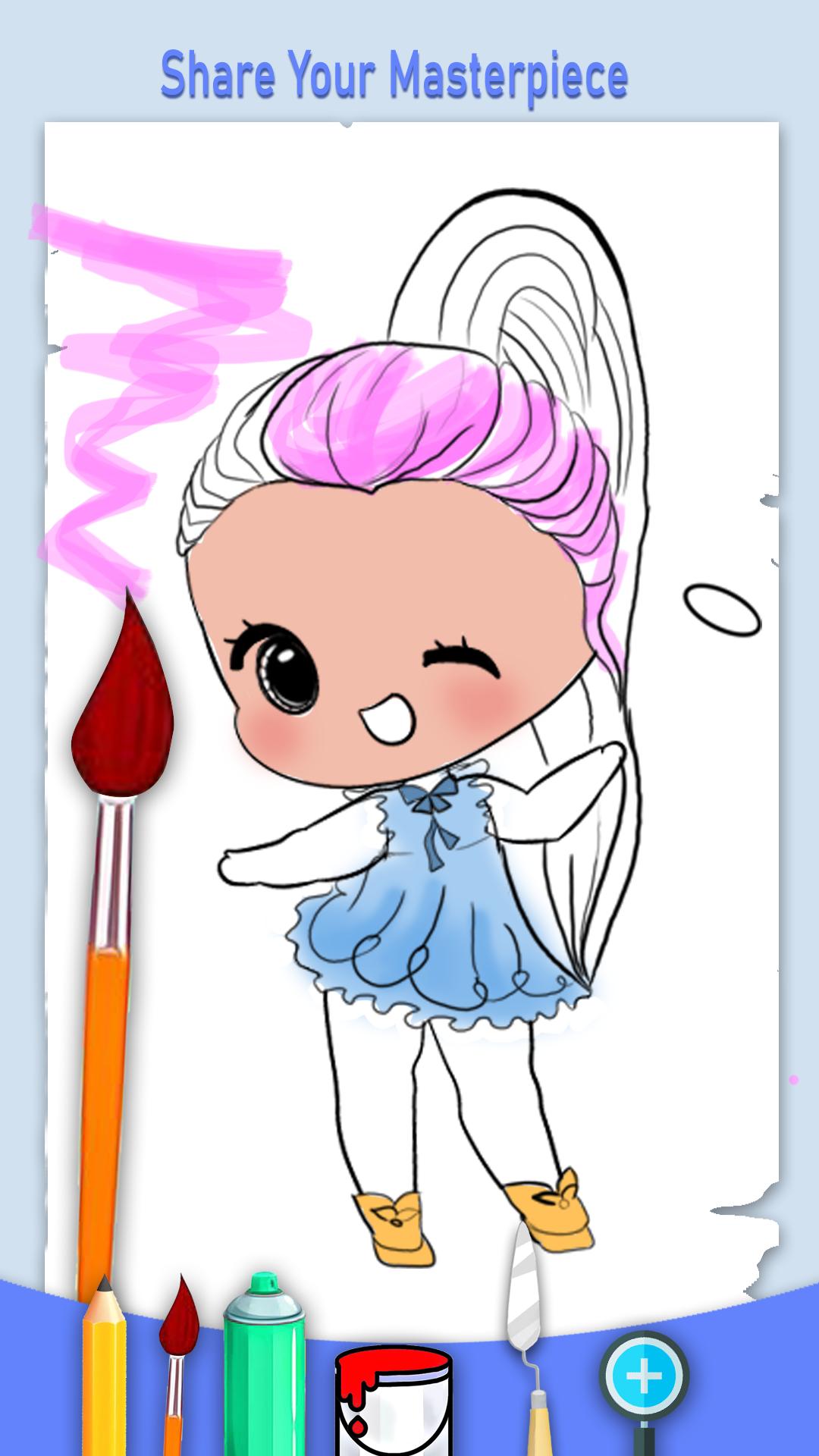 Download do APK de Lol Dolls Coloring Games para Android