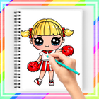 How to Draw Cute Dolls Step by Step 圖標