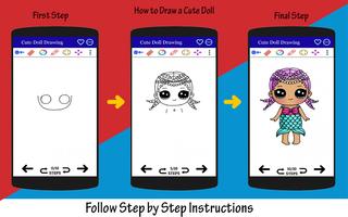 How to Draw Cute Dolls Step by Step 截圖 1