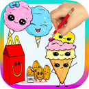 How To Draw cute Food APK