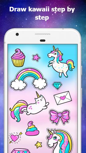  Cute drawings. Draw kawaii step by step for Android - APK Download