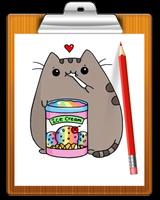 How To Draw Pusheen Affiche