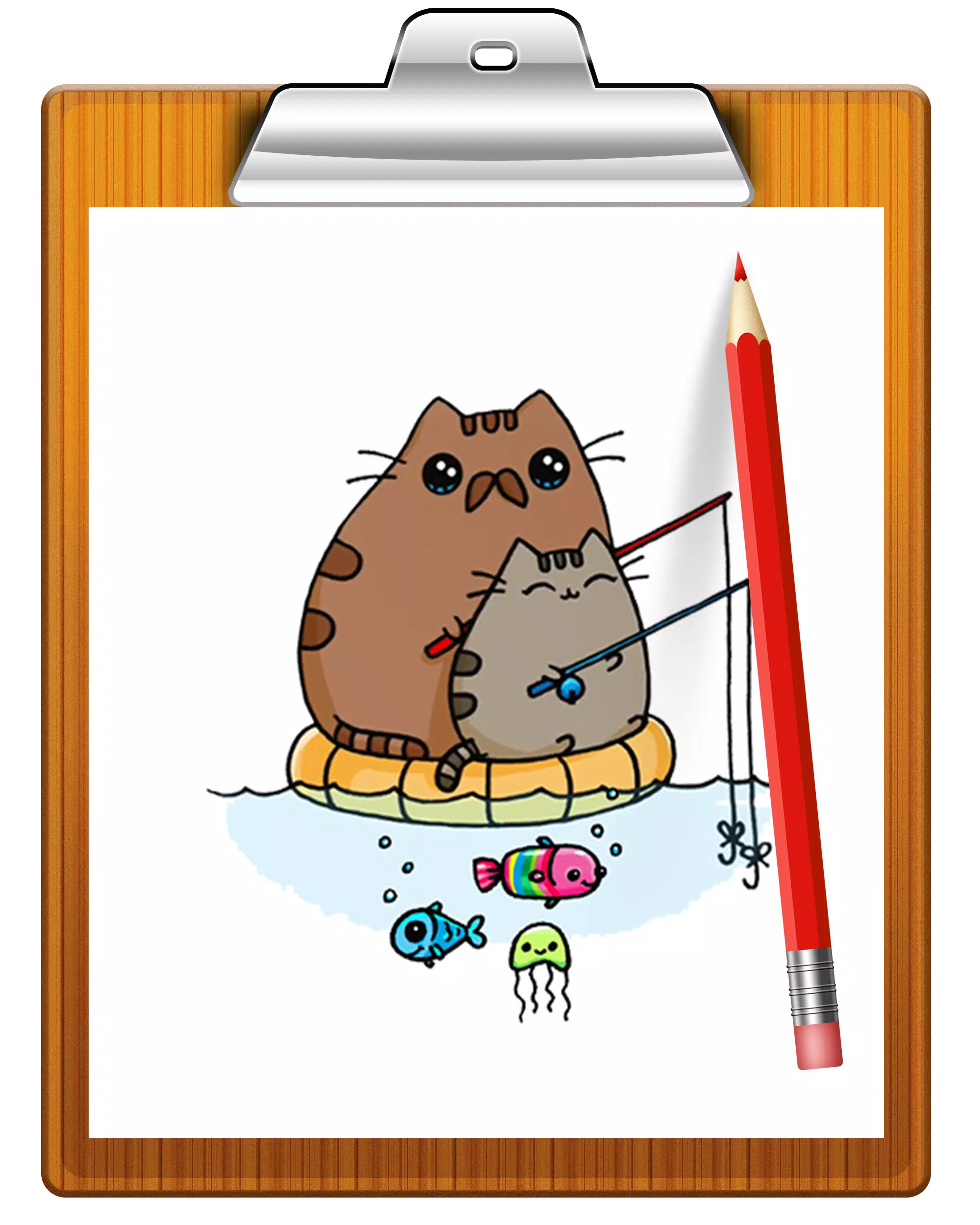 pou enfermo  Pusheen cute, Aquarium pictures, Cartoon drawings of