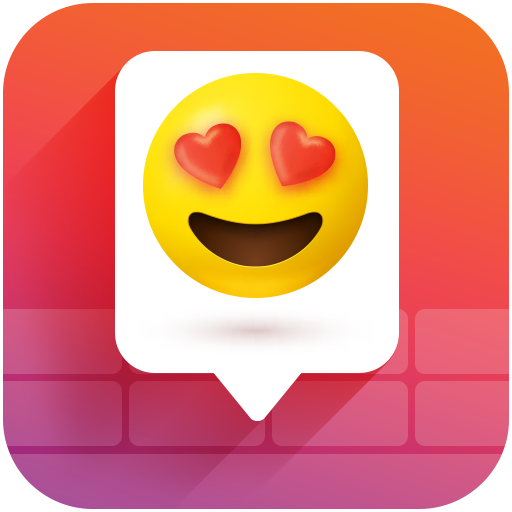 Teclado Emoji Keyboard com Foto & Teclado Animado