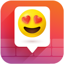 Keyboard Emoji dengan Foto, Keyboard Warna Warni APK