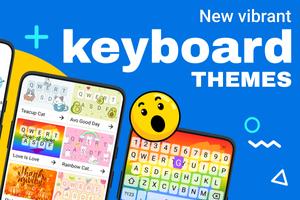 Cute Emoji: keyboard, sticker screenshot 1