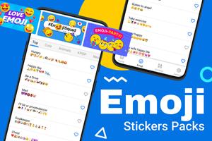 Cute Emoji: keyboard, sticker screenshot 3