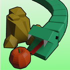 cube snake classic icon