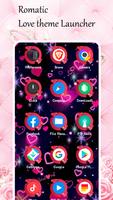 Romantic Love Launcher 3D 2023 الملصق