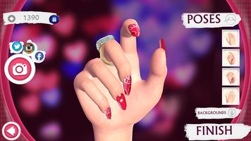 Cute Nail Art Designs Game 3D screenshot 1