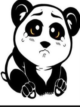 Cute Panda Cartoon Wallpaper screenshot 1