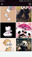 Cute Panda Wallpapers capture d'écran 3