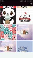 Cute Panda Wallpapers capture d'écran 1