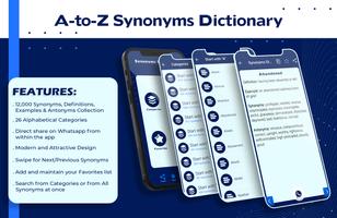 Synonyms Dictionary الملصق