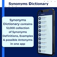 Synonyms Dictionary capture d'écran 1