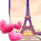 Cute Paris Live Wallpaper-icoon