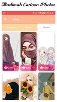 Muslimah Cartoon Wallpapers ポスター