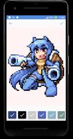 Anime & Manga Color by Number - Cute Pixel Art capture d'écran 3