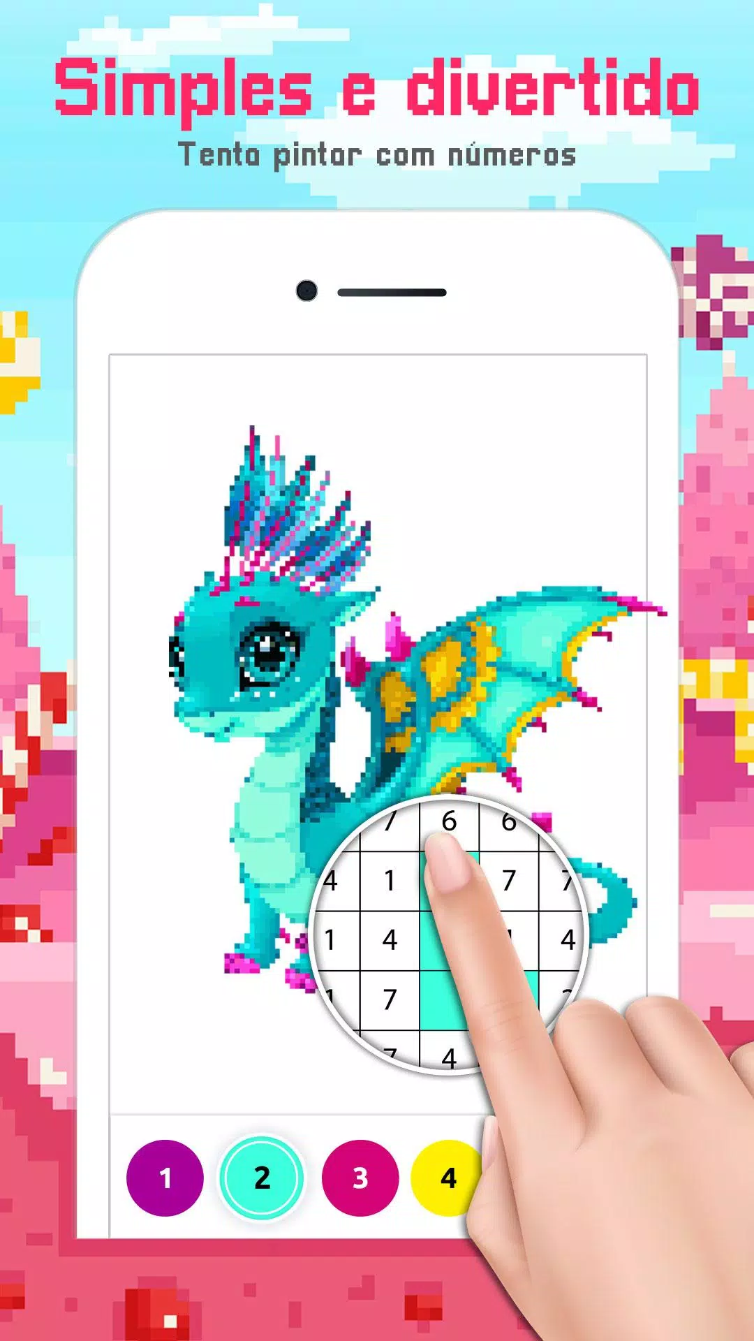 Download do APK de Divirta colorindo por número para Android