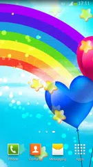 Cute Rainbow Live Wallpaper APK download