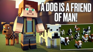 Dog Mod in Minecraft Cute Pets تصوير الشاشة 3