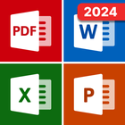 Icona PPTX, Word, PDF - All Office