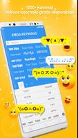 Teclado Emoji: Temas & Fonts captura de pantalla 1