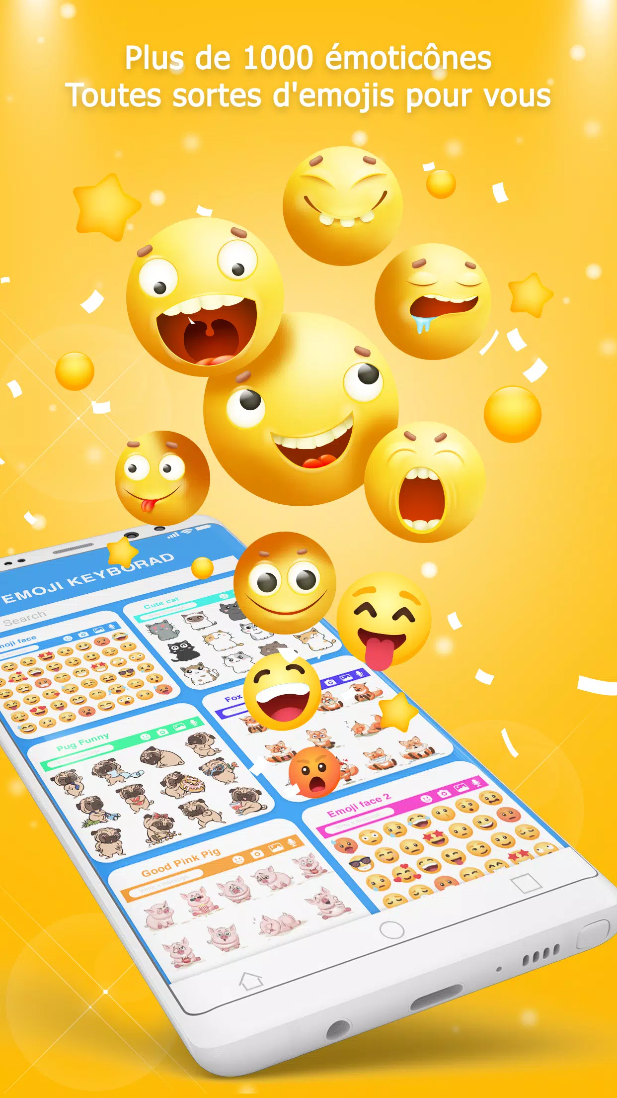 Clavier Emoji - Emojis et GIF APK pour Android Télécharger