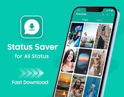 Status Saver الملصق
