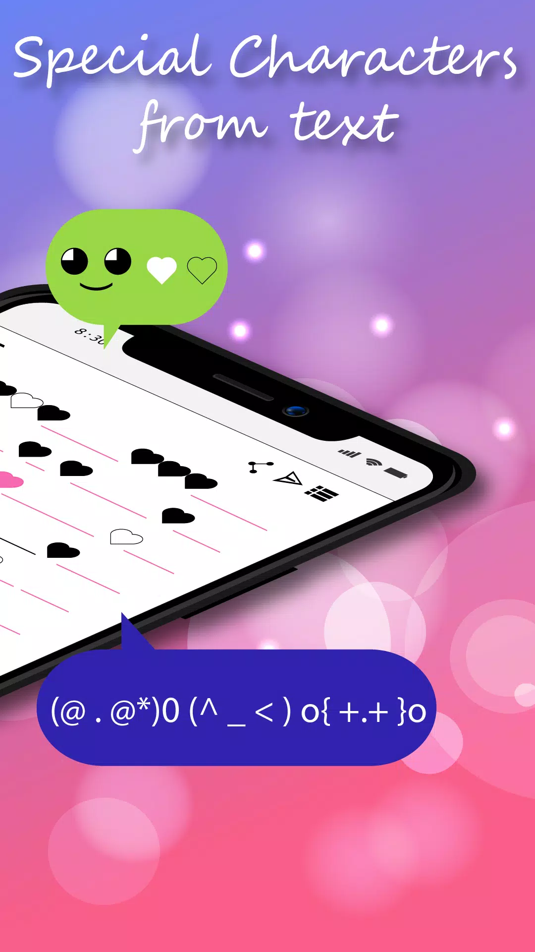 Tải xuống APK Symbols : Cool, Cute, Characters, Emoji, Text cho ...