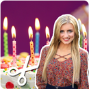 birthday background photo editor with cut paste-APK