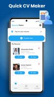 Resume Builder App - CV Maker تصوير الشاشة 1