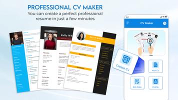 Application CV Maker Affiche