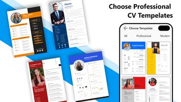 Resume Builder, CV Maker App poster