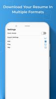 Modern CV Maker : CV Maker syot layar 3