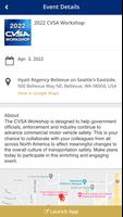 CVSA Events ảnh chụp màn hình 1